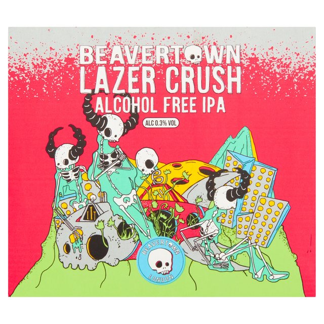 Beavertown Lazer Crush Alcohol Free IPA 0.3%   4 x 330ml