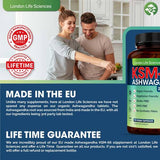 LLS Ashwagandha KSM-66 tablets 2000mg 90 count (British brand)