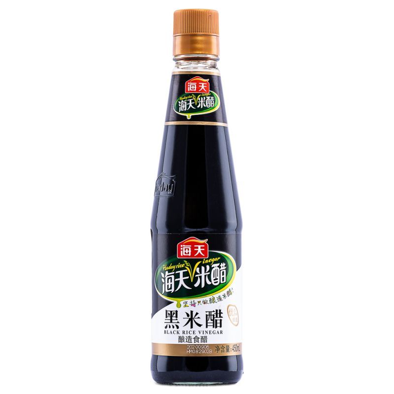 Haday black rice vinegar for cooking - British product