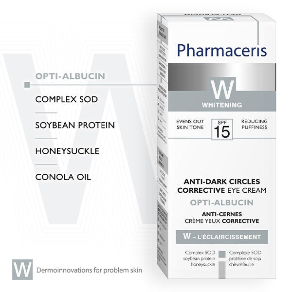 Pharmaceris W Opti Albucin Dark Circles Correct Cream Spf 15