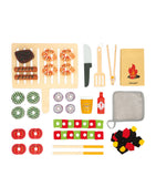 Janod wooden barbeque set, UK version