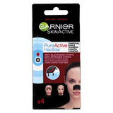 Garnier Pure Active Anti-Blackhead Charcoal Nose Strips Pack of 4 GOODS Boots   