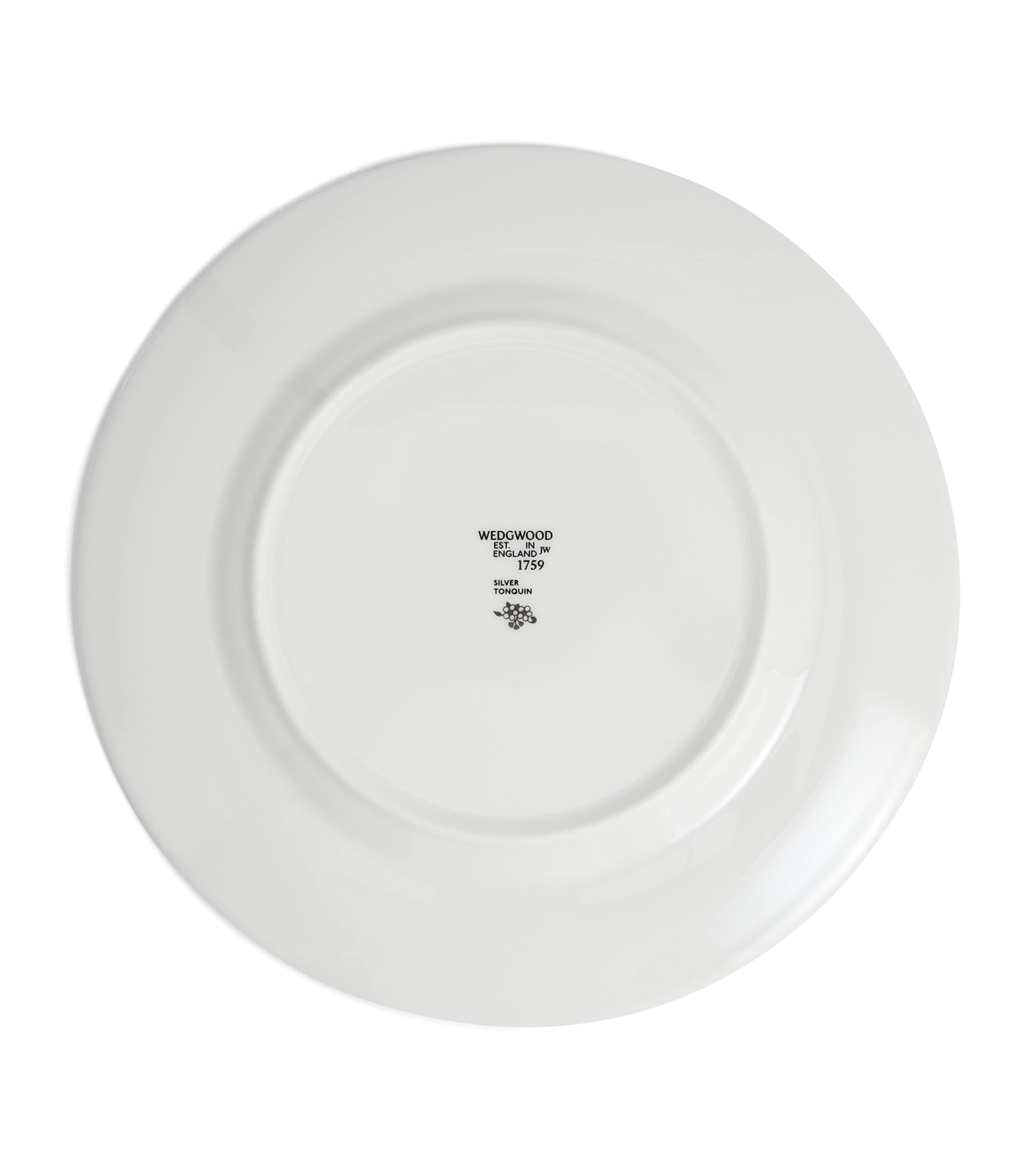 Wedgwood Bone China Silver Tonquin Plate (27cm)