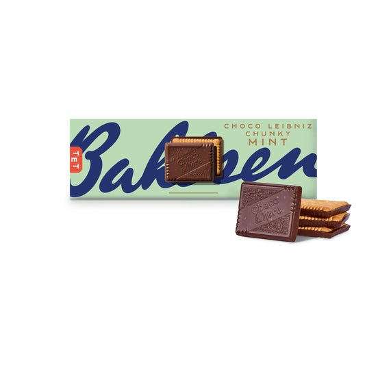 Bahlsen Choco Leibniz Crunchy Mint Biscuits 120g Chocolate biscuits Sainsburys   