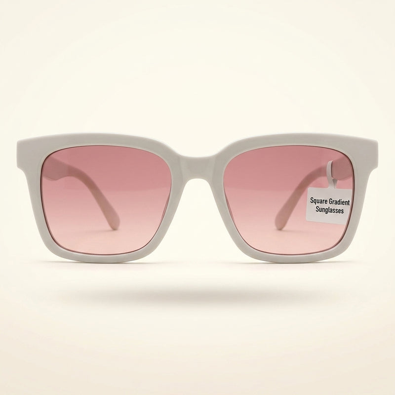 Prada PRA08S svarte gradient dame solbriller, UK-versjon