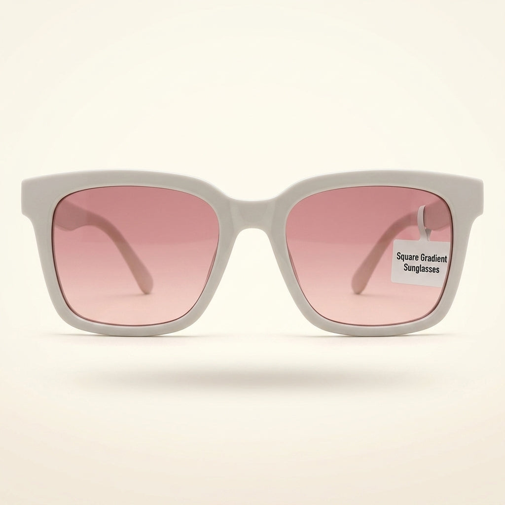 Prada PRA08S svarte gradient dame solbriller, UK-versjon