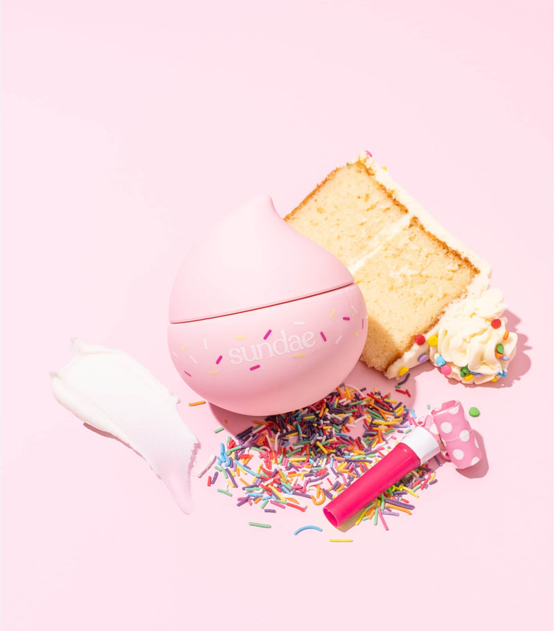 Sundae Body Birthday Cake body whip moisturiser 220ml (British brand)