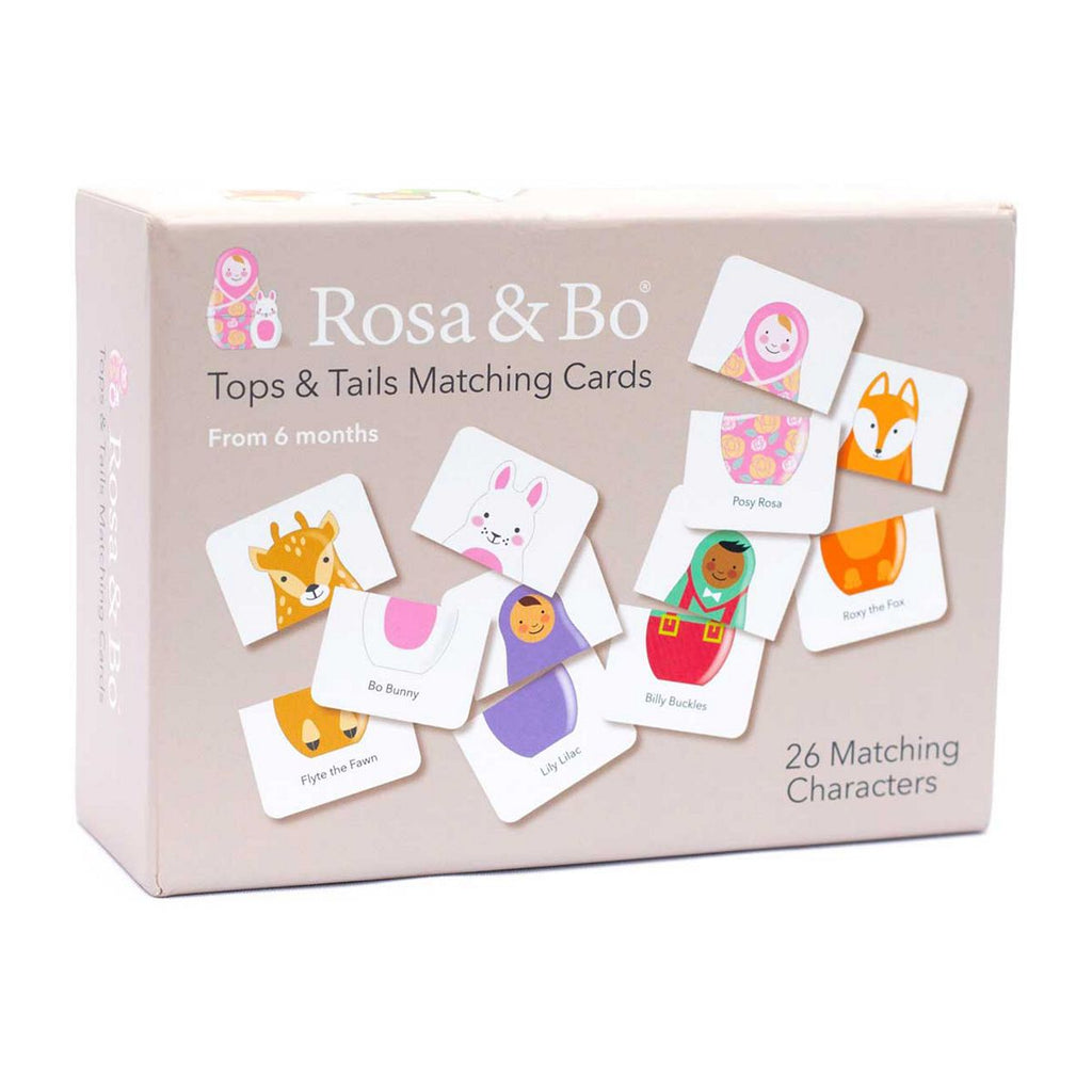 Rosa & Bo Tops & Tails Matching Cards