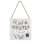 Harry Potter Wizard In Training wooden block, UK version