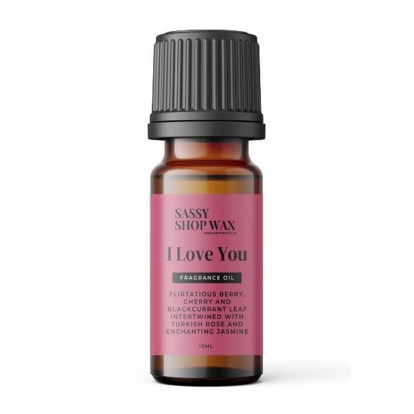 Sassy Fragrance Oil I Love You 10ml (British brand)