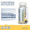 Solaray Chromium Picolinate 200mcg 100 capsules (British brand)