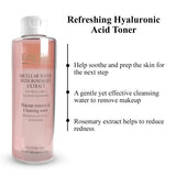 ErthSkin London micellar water with rosemary extract 150ml, imported from the UK
