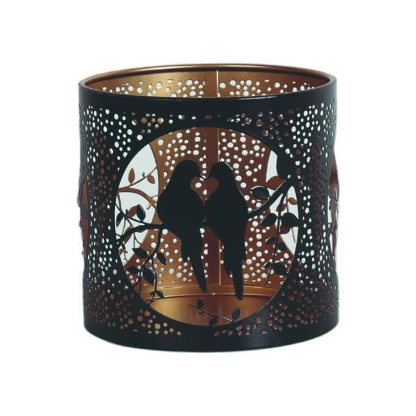 Aroma 3-in-1 tealight holder Black Doves, imported from the UK