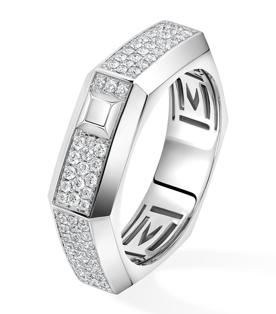 Messika Moderniste medium pavé ring 0.35ct (British brand)