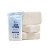 Lucy Bee organic fragrance-free soap bars, UK version
