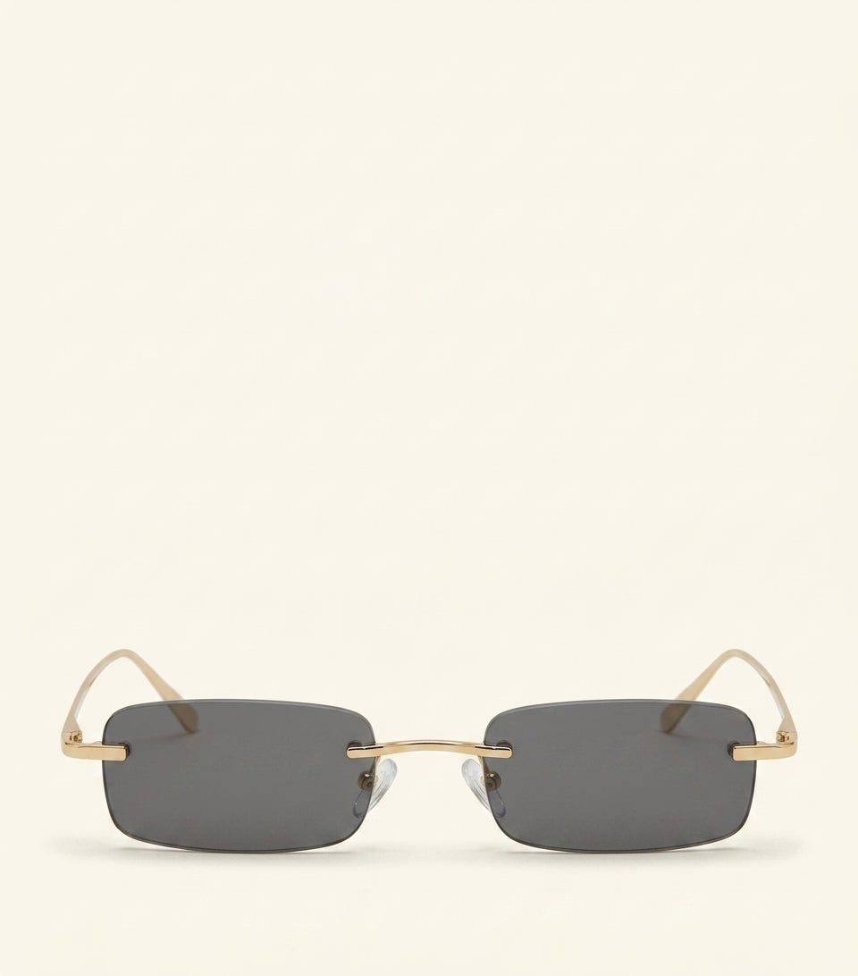 Gucci metal rectangular sunglasses (British brand)