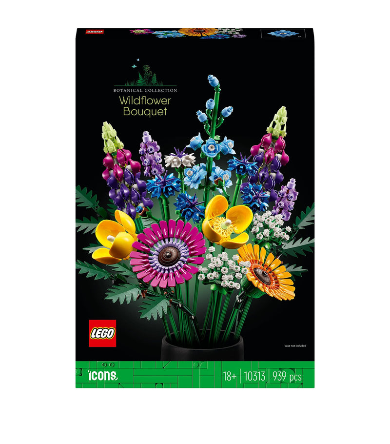 Lego Icons Wildflower Bouquet building set, UK version