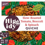 Higgidy Slow Roasted Tomato Broccoli & Spinach Quiche 380g GOODS Sainsburys   