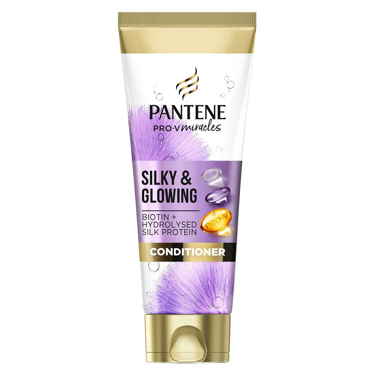 Pantene Pro-V Miracles Silky & Glowing Conditioner for Dry & Damaged Hair 275ml GOODS Boots   