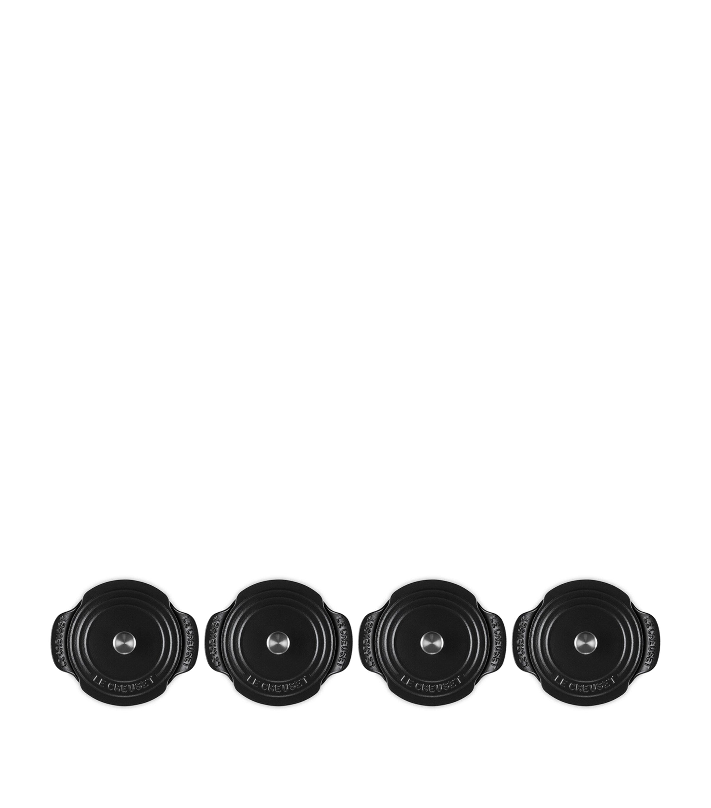 Le Creuset Gourmand mini braisers set of 4 13cm, UK version