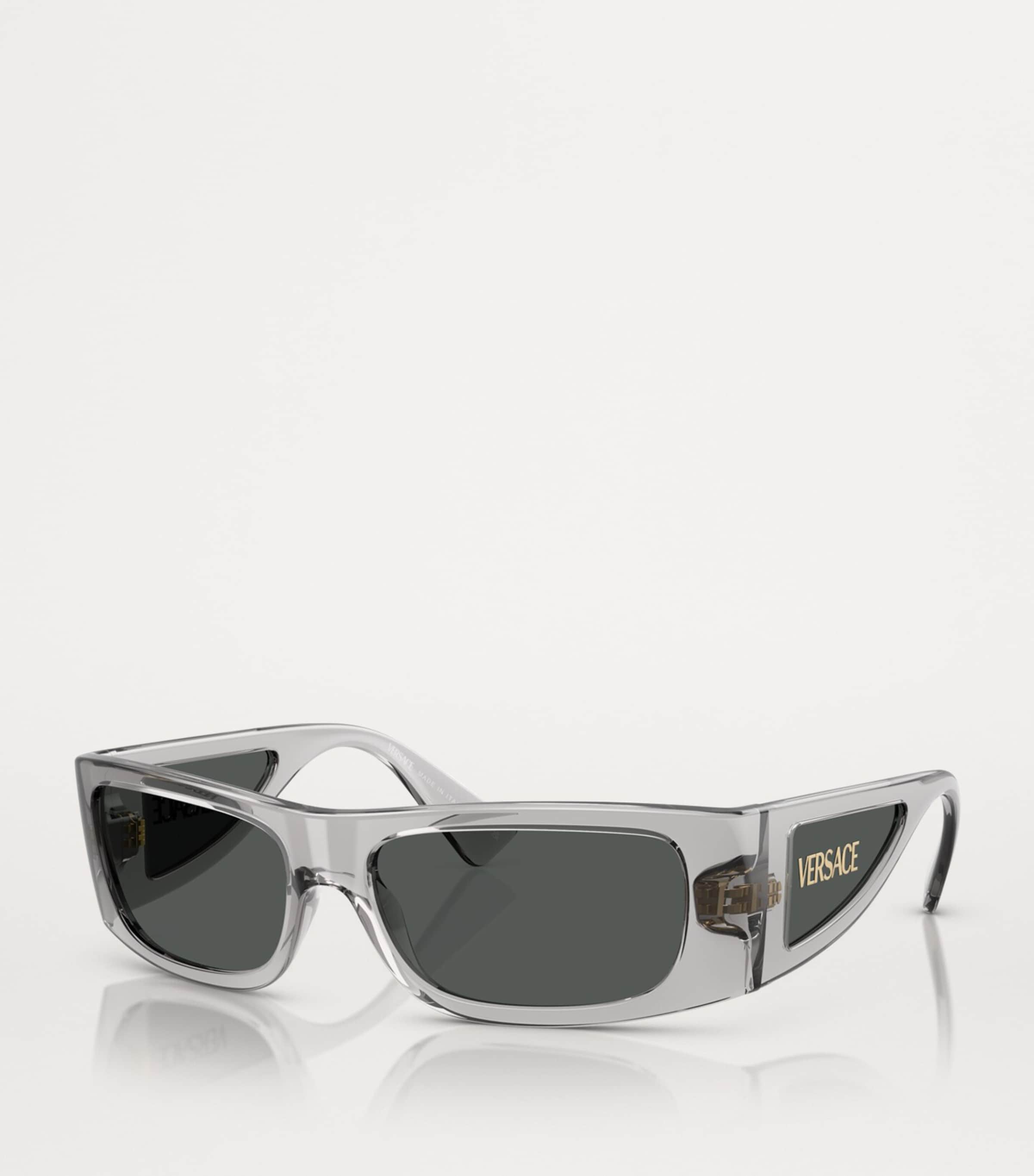 Versace VE4482 grey sunglasses with tinted lenses - British product