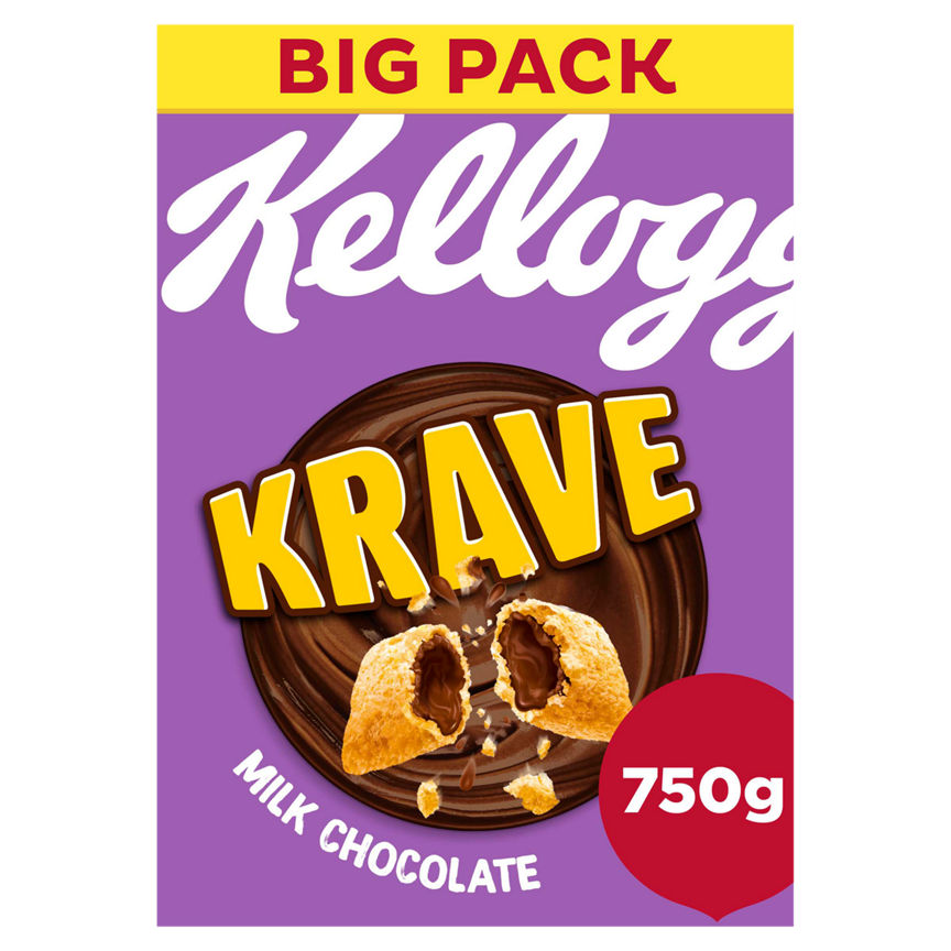 Kellogg's Krave Milk Chocolate Breakfast Cereal GOODS ASDA   