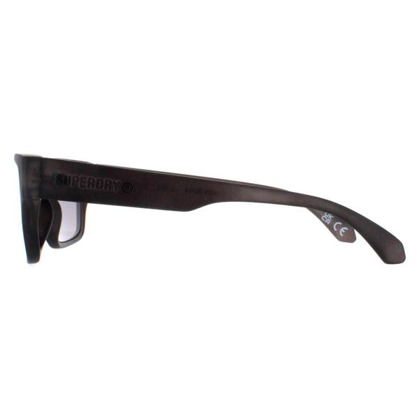 Superdry 5004 black mirrored sunglasses for men, UK version