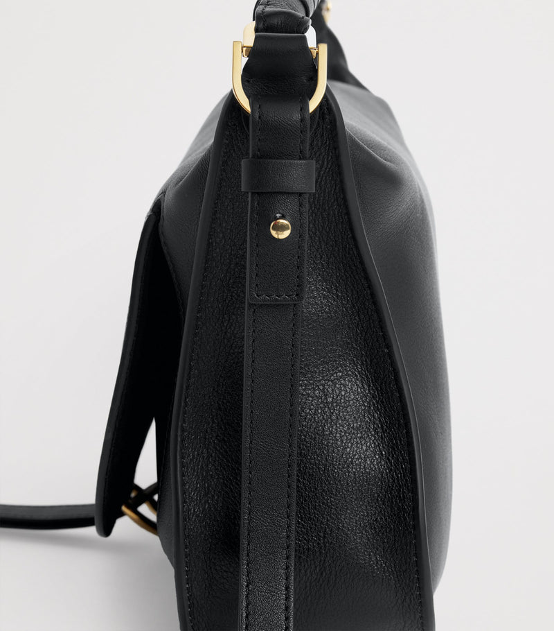 Chloé Marcie small leather shoulder bag, imported from the UK