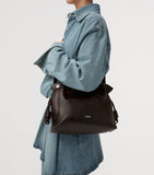 LOEWE Flamenco clutch bag calfskin denim style, UK version