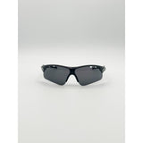 SVNX outdoor sunglasses black with hard case, UK version