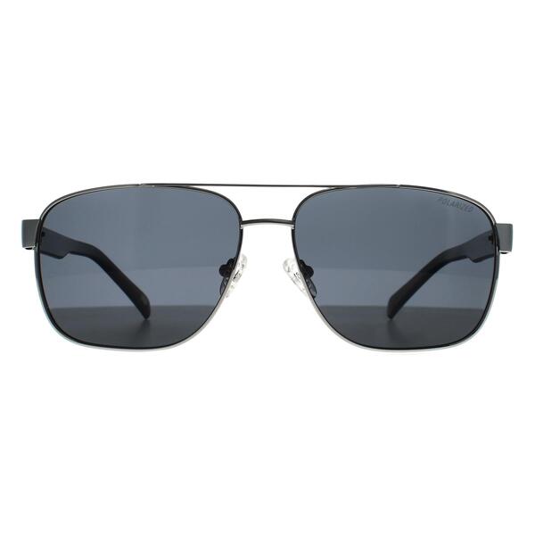 Skechers silver polarized men's sunglasses sport style (British brand)