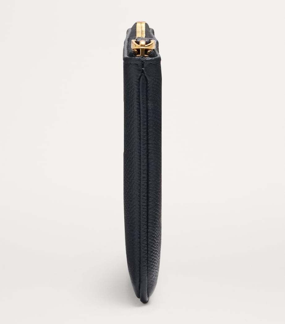 Valentino Garavani VLogo Signature leather pouch H11cm x W15.5cm, UK version