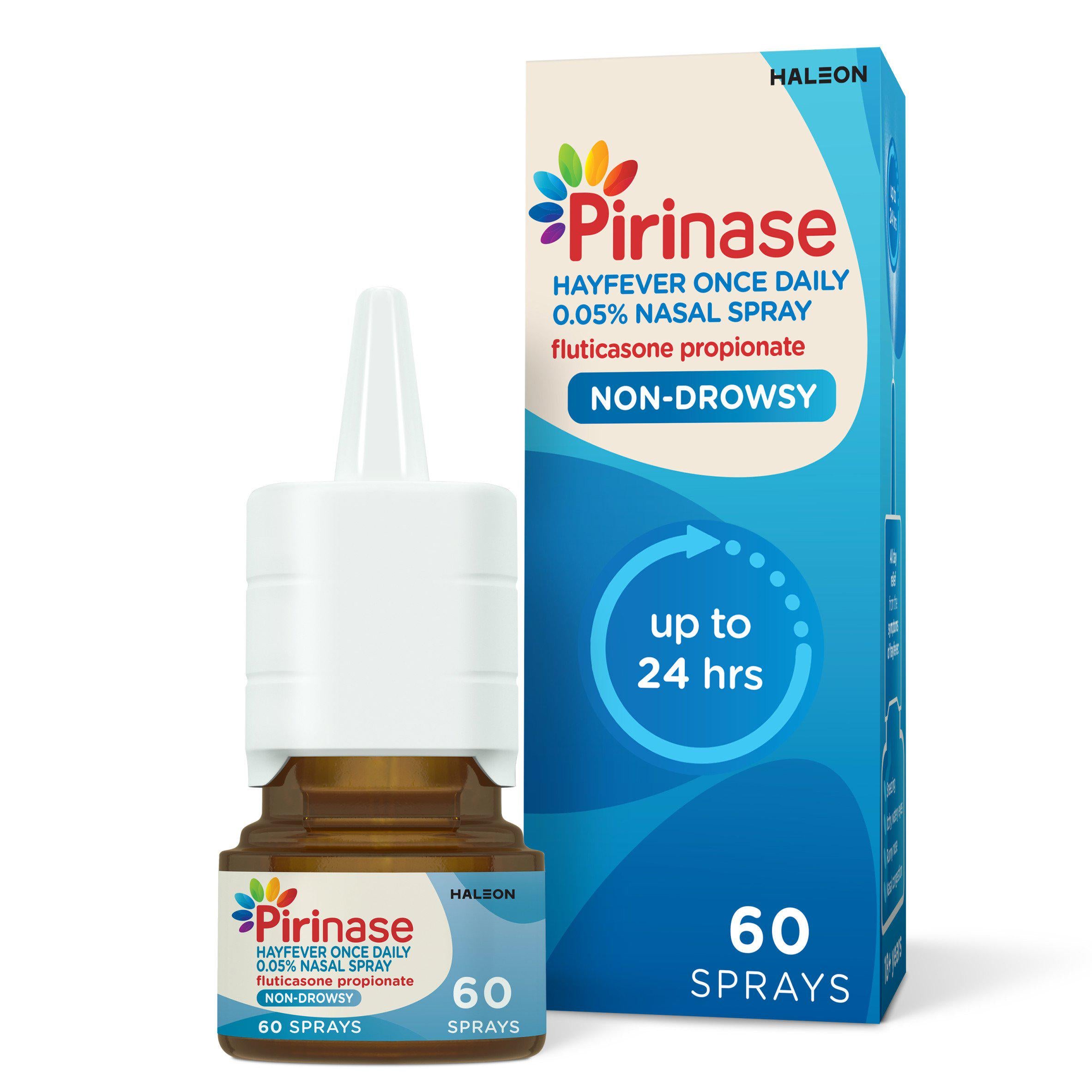 Pirinase Hayfever Relief for Adults 0.05% Nasal Spray 60 Sprays Hayfever & ergy relief Sainsburys   