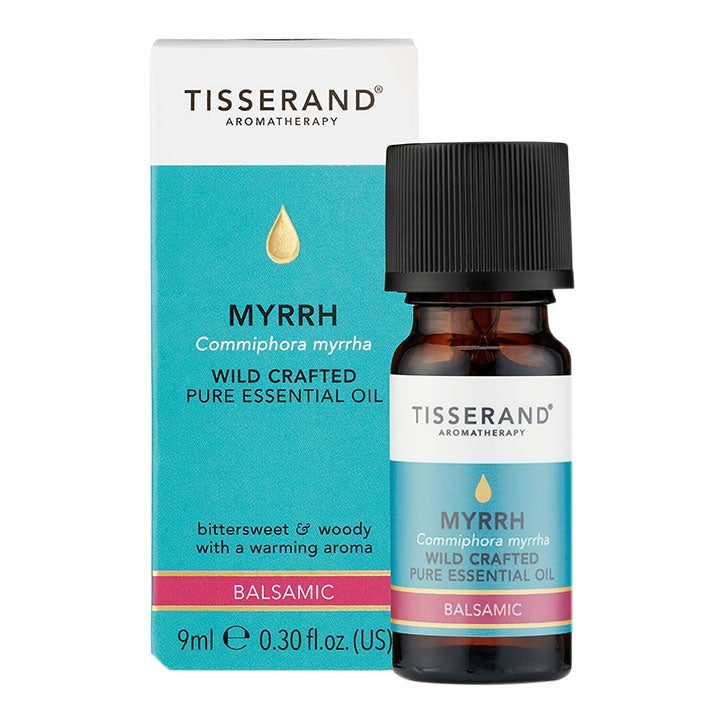 Tisserand Myrrh Wild Crafted Pure Essential Oil 9ml GOODS Holland&Barrett   