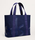Harrods medium cotton logo tote bag, UK version