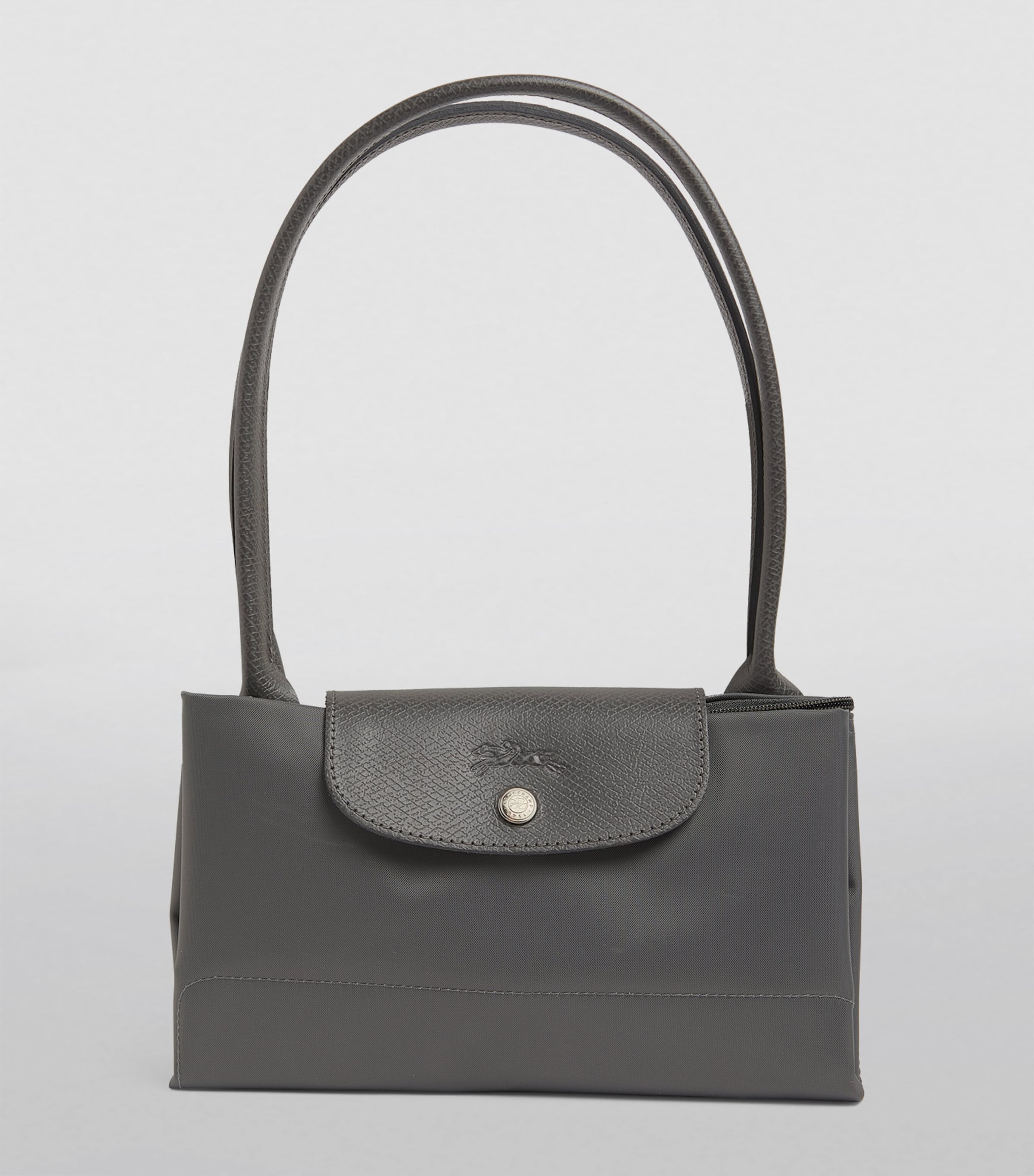 Longchamp Le Pliage large green tote bag (British brand)
