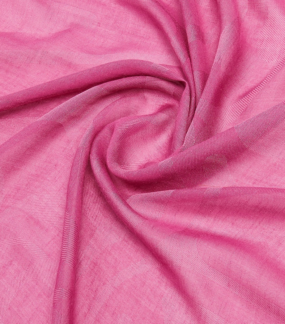 Max Mara logo scarf 180cm x 140cm, UK version