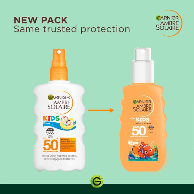 Garnier Ambre Solaire Kids Finding Nemo SPF 50+ Sun Spray   150ml GOODS M&S   