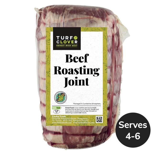 Turf & Clover Large Beef Roasting Joint   Typically: 1.3kg