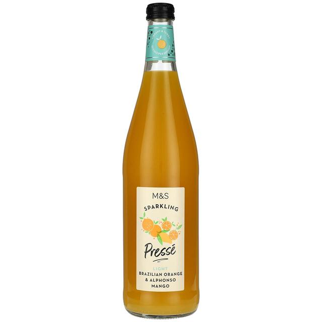 M&S Sparkling Light Orange & Mango Presse   750ml GOODS M&S   