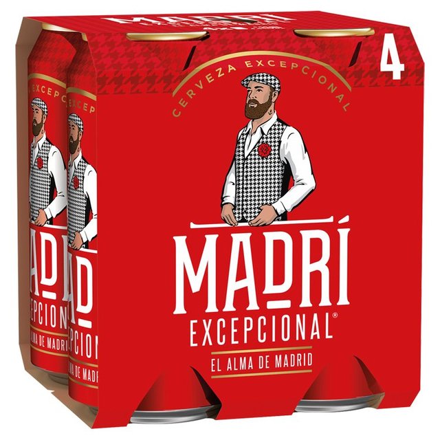 Madri Excepcional   4 x 440ml GOODS M&S   