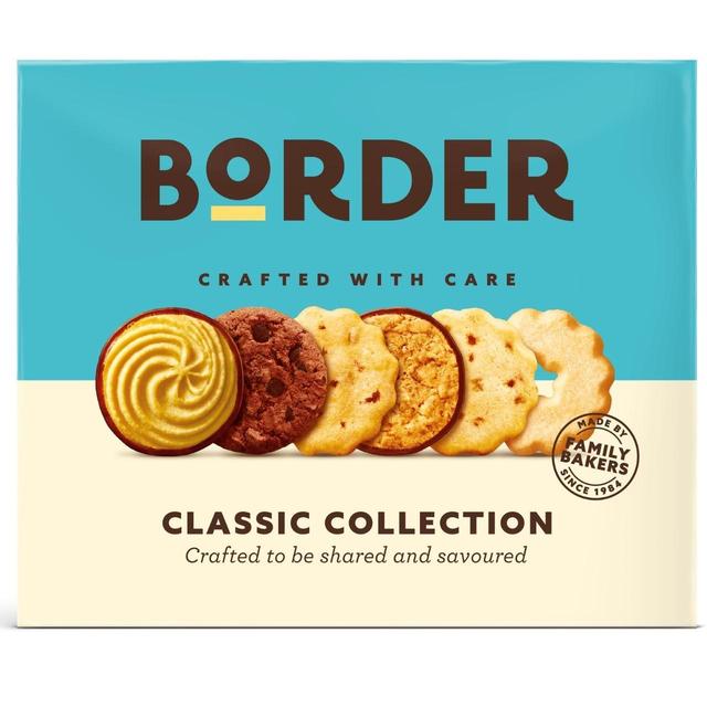 Border Biscuits Classic Recipes Gift Carton   400g GOODS M&S   