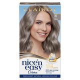 Clairol Nice'n Easy Creme Permanent Hair Dye 8S Soft Silver GOODS M&S   