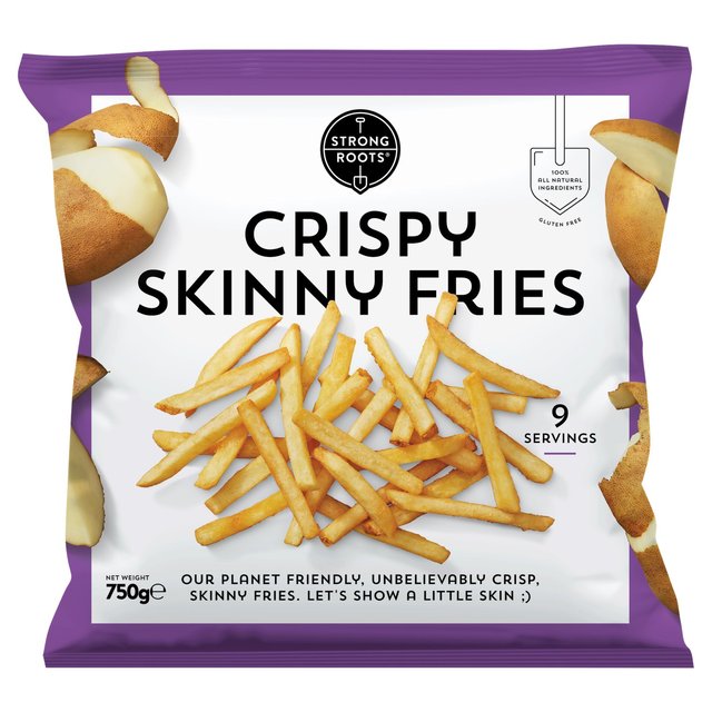 Strong Roots Crispy Skinny Fries   750g