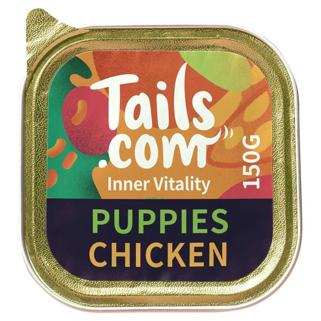 Tails.com Inner Vitality Puppy Dog Wet Food Chicken   150g