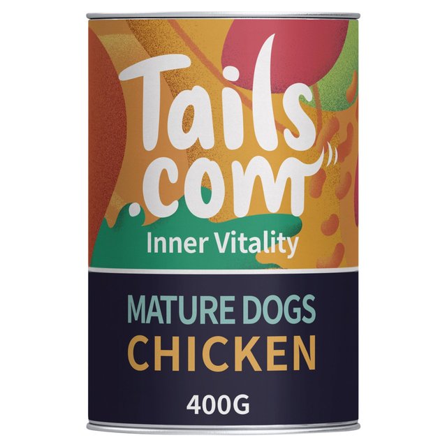 Tails.com Inner Vitality Mature Dog Wet Food Chicken   400g GOODS M&S   