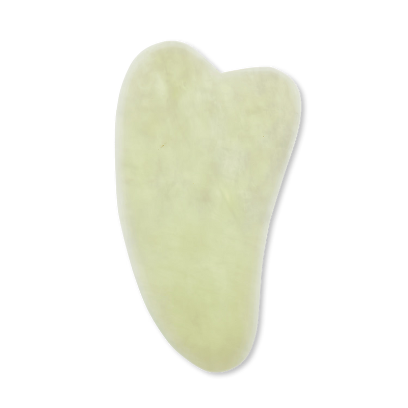 White Lotus Beauty jade gua sha facial massage tool - British product