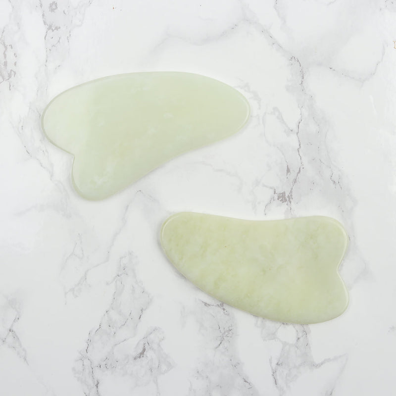 White Lotus Beauty jade gua sha facial massage tool - British product
