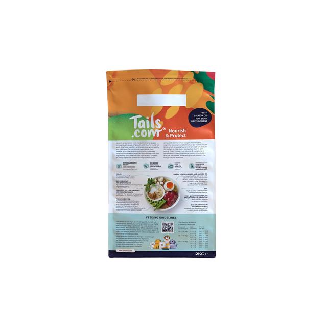 Tails.com Inner Vitality Medium & Large Puppy Dog Dry Food Chicken   2kg GOODS M&S   