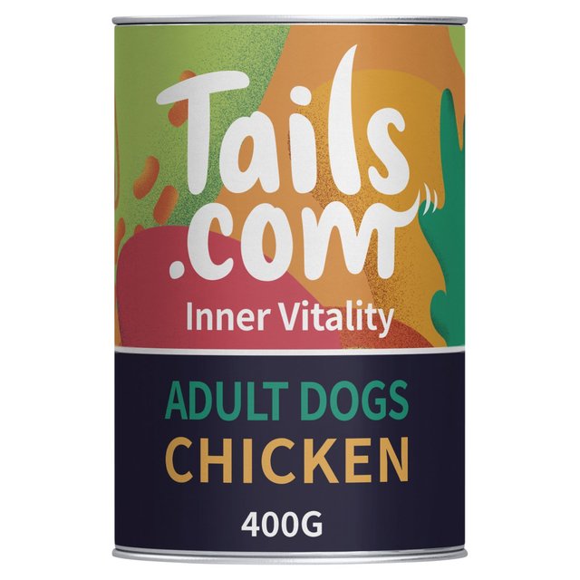 Tails.com Inner Vitality Adult Dog Wet Food Chicken   400g